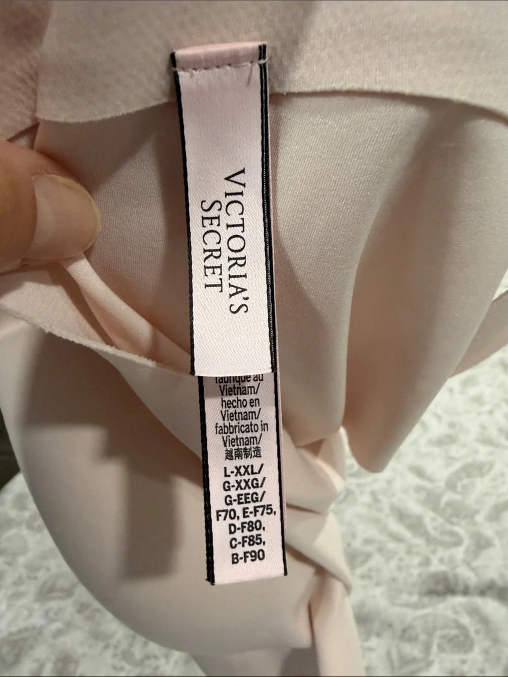 Victoria's Secret Soft Blush Wireless Seamless Bra XL - Picture 3 of 5